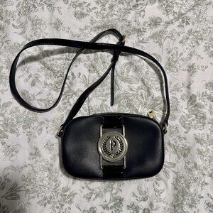 Pollini leather camera-style crossbody bag